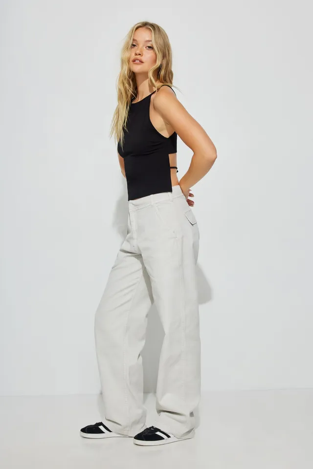 Ellis Slouchy Pant Green