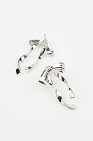 Metal Bow Earrings