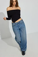 Long Sleeve Asymmetric Top