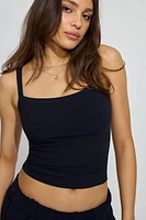 Camisole côtelée