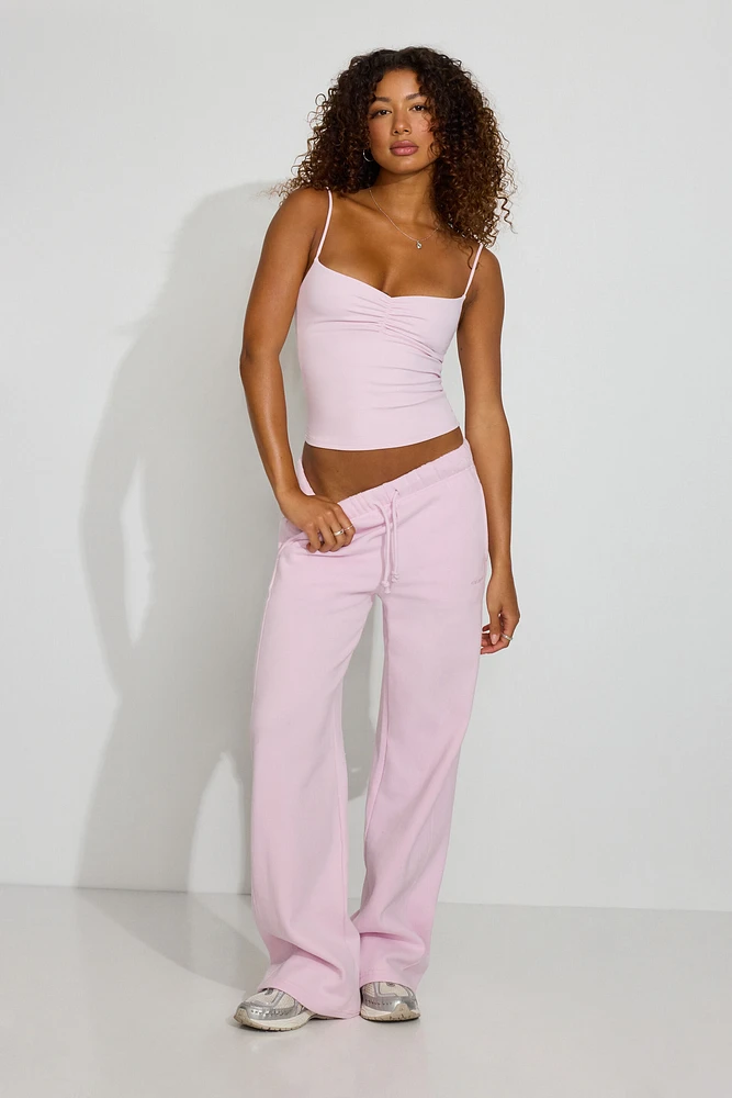 Pantalon de jogging à jambe droite en tissu UltraFleece