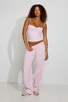 Pantalon de jogging à jambe droite en tissu UltraFleece