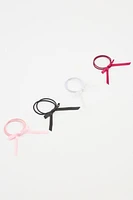 Pack of 8 Mini Bow Elastics