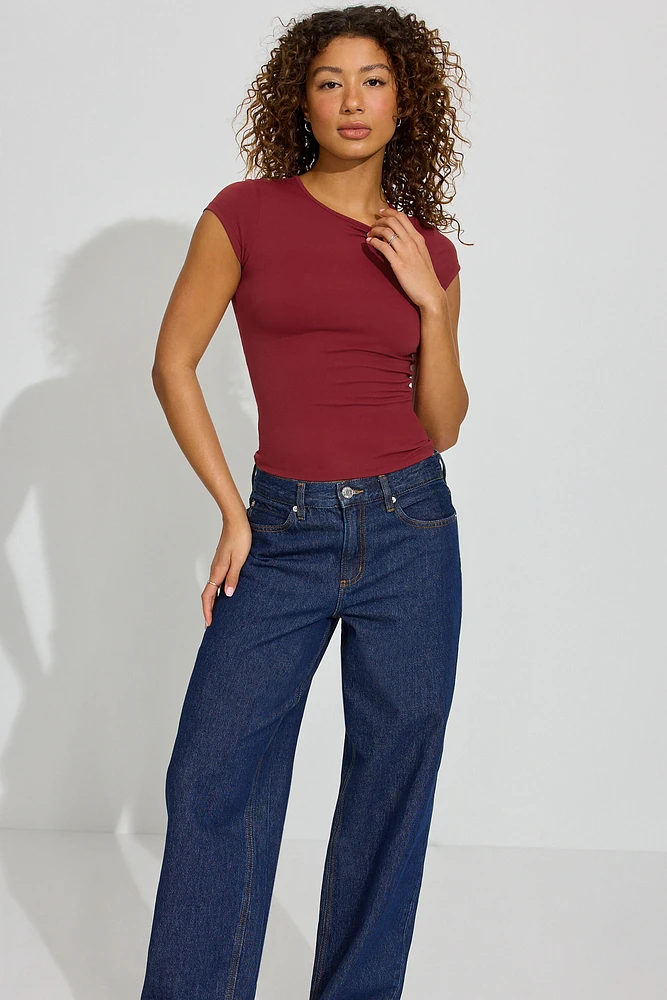 T-shirt Sleek à col rond