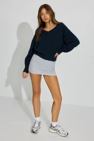 High V-Neck Sweater