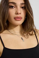 Ensemble de 3 colliers avec plaquettes d’identit
