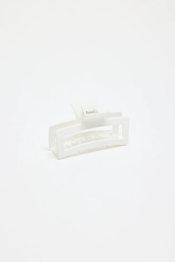 Oversized Rectangle Claw Clip