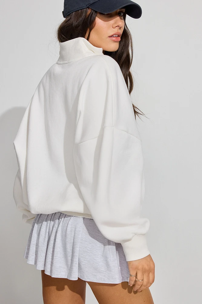 Sweatshirt à demi-fermeture éclair UltraFleece