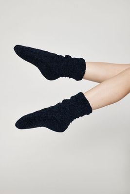 Chenille Reader Socks