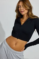 Cotton Crop Zip Top