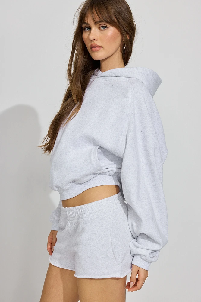 Haut à capuchon écourté UltraFleece