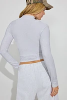 Estelle Mock Neck T Shirt
