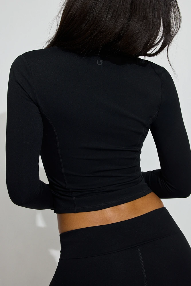 Active Long Sleeve Seamed Jacket
