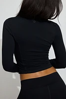 Active Long Sleeve Seamed Jacket