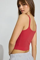 Ribbed Scoop Cami Top