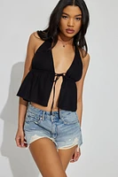 Halter Flyaway Top