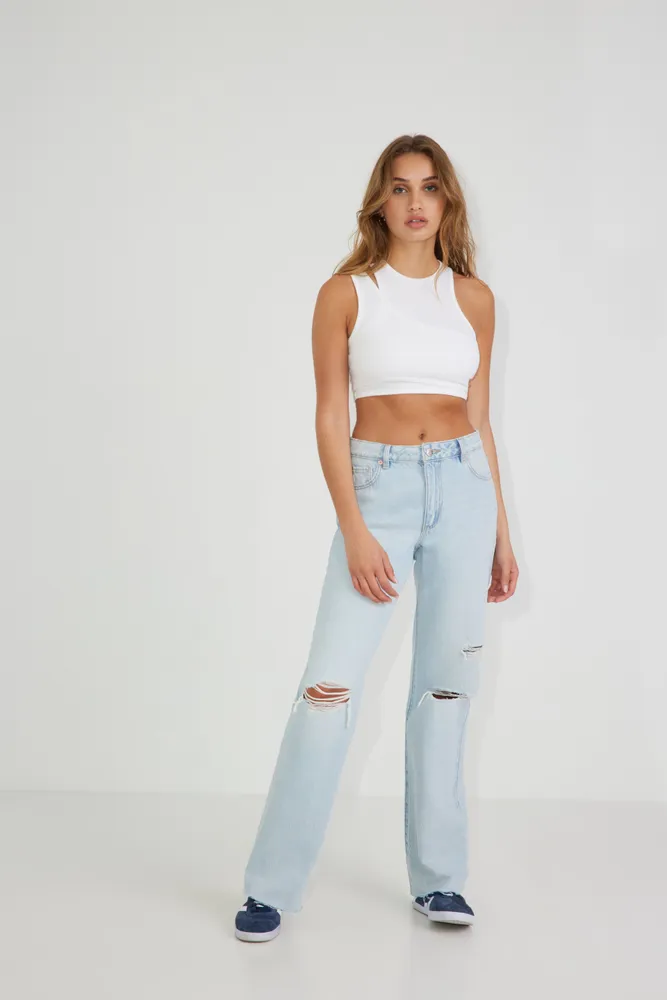 '90s Straight Jean - Mallory Blue