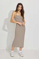 Sleek Scoop Cami Maxi Dress