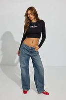 Kimmy Long Sleeve Crop Top