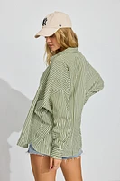 Oversized Button-Up Shirt