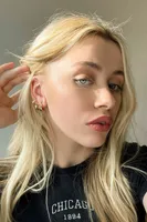 3 Pack Mini Hoop Earrings