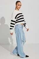 Boxy Stripe Sweater