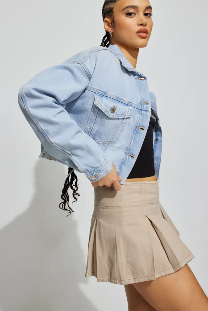 Boyfriend Crop Jacket