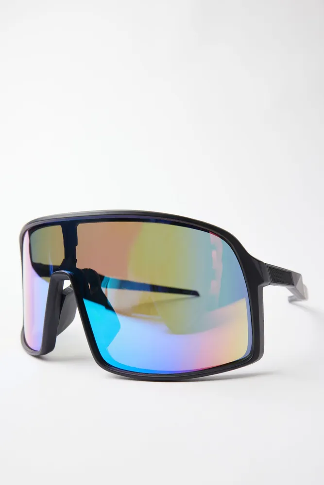 Oversized Racer Sunglasses