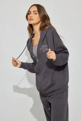 Oversized Hoodie Zippie