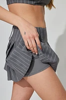 Pleated Micro Skort