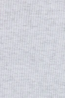 Camisole côtelée à col échancr
