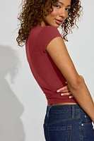 T-shirt Sleek à col rond