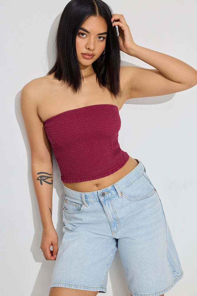 Vera Smocked Tube Top