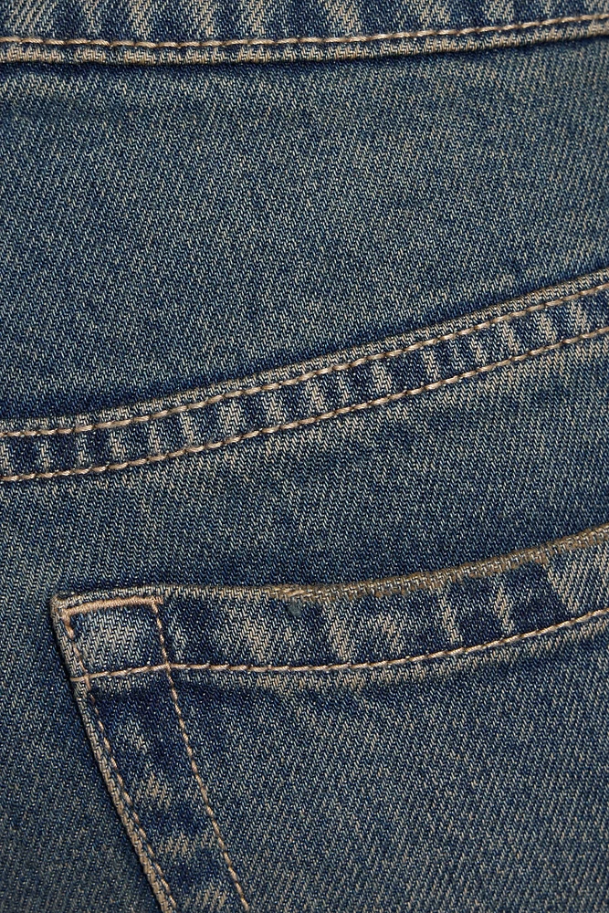 Mid-Rise Bootcut Jeans