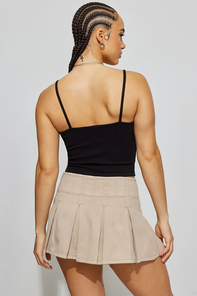 Jupe-short plissée Lexi