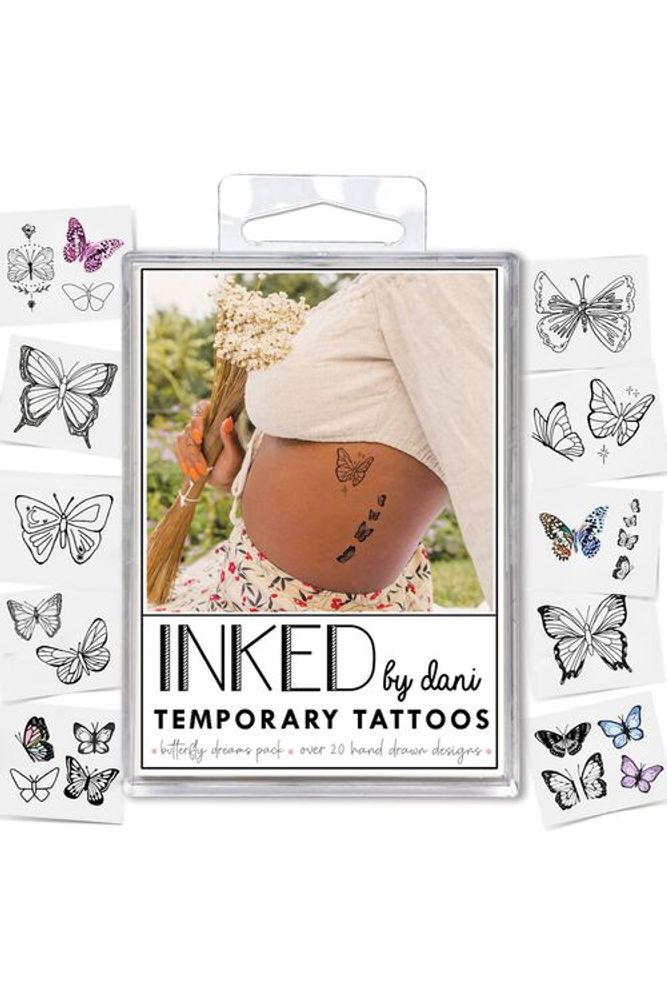 INKED BY DANI Temporary Tattoos
