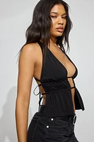 Plunge Flyaway Tank Top