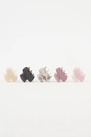 Pack of 5 Mini Acetate Clips