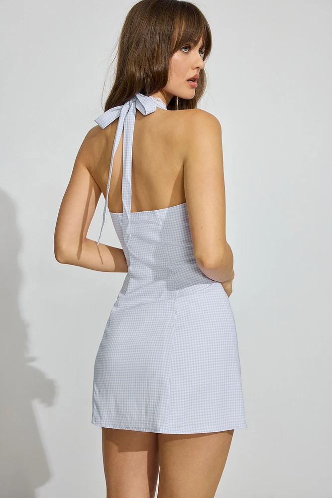Robe licou évasée à col en V