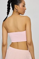Haut tube ultra-écourté sans coutures