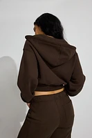 Haut à capuchon bouffant zippé SoftTerry