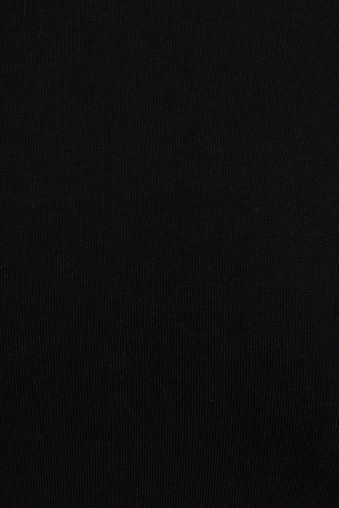 Crew Neck Open Back Tie Top