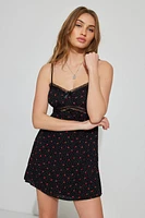 Lace Trim Slip Dress