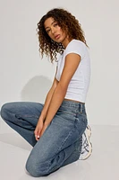 T-shirt écourté
