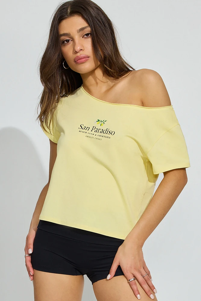 Off Shoulder T Shirt
