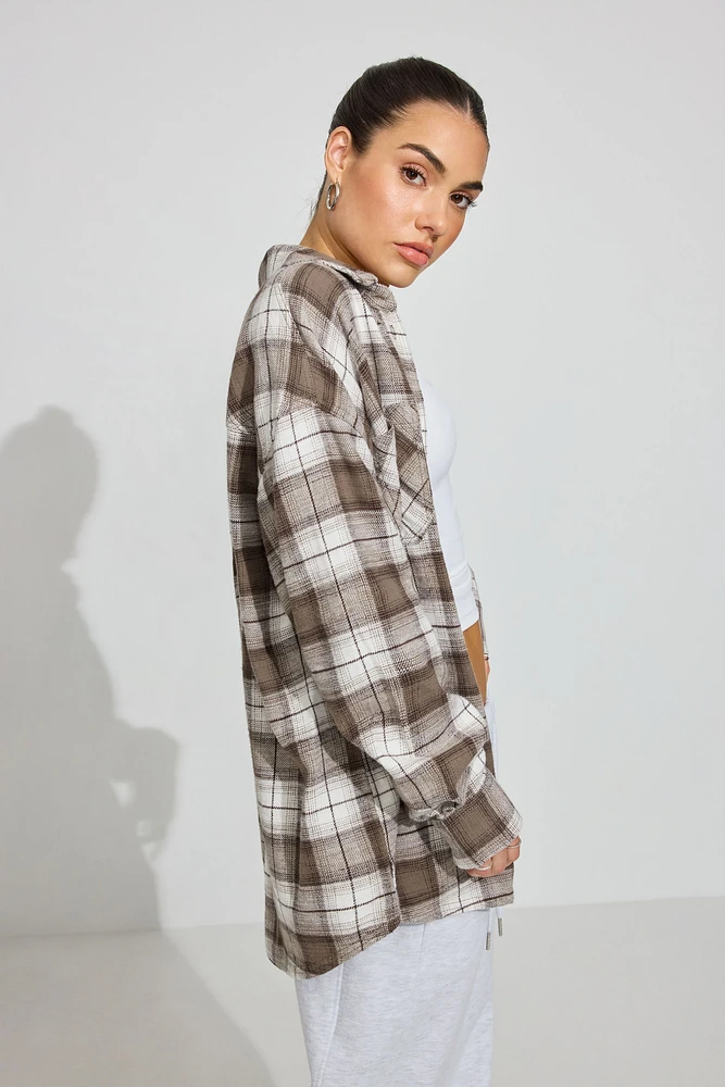 Noah Plaid Button-Up Shirt