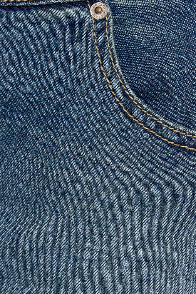 Denim Micro Skort