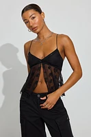 Mesh Flyaway Cami Top