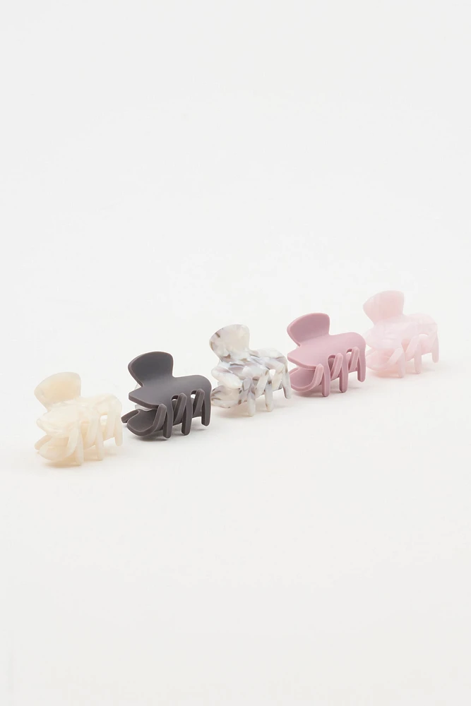 Pack of 5 Mini Acetate Clips