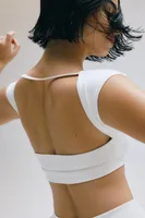 Haut sport à dos échancré